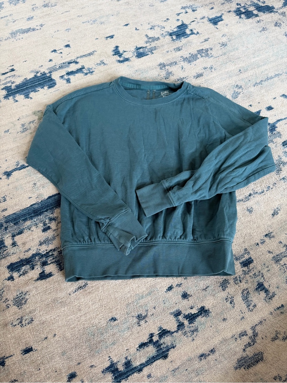Athleta Girl Teal Sweatshirt Medium 8-10